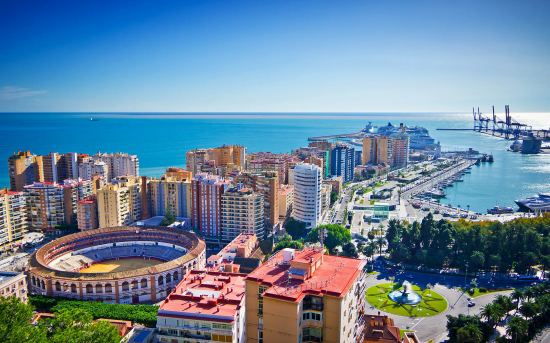 Нова Година 2021 в центъра на Малага Нова Година 2021 в центъра на Малага